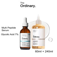 ราคา The Ordinary Multi peptide Serum 60 ML Glycolic Acid 7 Toning 240ML (25466113843)