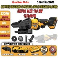 ราคา รับประกัน 5 ปี Dewalt 60V หินเจียรไฟฟ้า เครื่องขัดมัลติฟังก์ชั่น เครื่องเจียร 4 นิ้ว เครื่องเจียรไฟฟ้าไร้สาย 15PCS (24815599755)