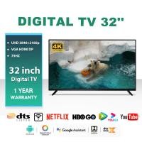 ราคา ทีวี 32 นิ้ว TV 55 นิ้ว สมาร์ททีวี Smart TV 4K โทรทัศน์ 32 นิ้ว 43 นิ้ว 50 นิ้ว 4K UHD HDR TV HDMI VGA DP รับประกัน 1 ปี Wifi Youtube Nexflix (24283959522)