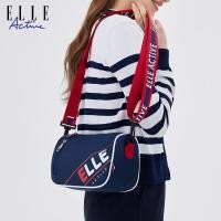 ราคา ELLE Active กระเป๋าสะพายข้างผ้าไนลอน ELLE Active สำหรับผู้หญิง สไตล์สปอร์ต พิมพ์ลายตัวอักษรสีตัดกัน กระเป๋าสะพายไหล่ข้างเดียวแบบลำลอง อเนกประสงค์ สำหรับใช้ในชีวิตประจำวัน (24889933258)
