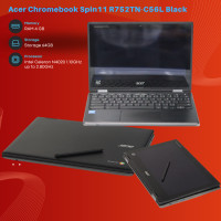 ราคา Acer Chromebook Spin11 R752TN C56L Black Intel Celeron N4020 1 10GHz up to 2 80GHz Ram 4GB LPDDR4X Storage 64GB ทัชสกรีน (24439416093)