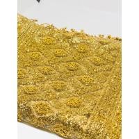 ราคา ผ้าสไบห่มพระพุทธรูป สีทอง แบบโปร่ง สำหรับองค์พระหน้าตัก 40 45 นิ้ว (5533406686)