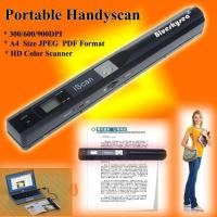 ราคา เครื่องสแกนเอกสารแบบพกพา Portable Scanner 900 DPI Handheld A4 Document Scanner For Business Photo Picture Receipts Books Support JPG PDF Format Document (18329518610)