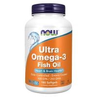 ราคา Now Foods Ultra Omega 3 500EPA 250DHA Fish Oil 1000 mg 90 180 SoftgelsFish Softgels นาวฟู้ดส์ โอเมก้า 3 น้ำมันปลา อย ไทย (24708099677)