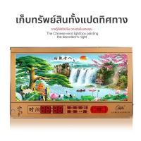 ราคา Compas นาฬิกาแขวนผนังดิจิตอลแสดงปฏิทินพร้อมไฟกลางคืน LED (25076281980)