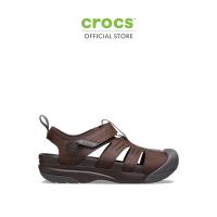 ราคา CROCS รองเท้าแตะผู้ชาย YUKON FISHERMAN รุ่น 209875206 ESPRESSO (22534389379)