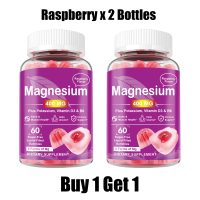 ราคา Omilay แมกนีเซียม Magnesium Glycinate วิตามินดี Stress Relief Magnesium Supplement Gummy Magnesium Complex Orange Vegan 60 Gummies (24498613618)