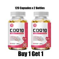 ราคา Omilay Coq10 คิวเทน Ubiquinol Capsule อาหารเสริม Coenzyme Q10 500 mg Vegan คิวเทน 10 แคปซูล 120 เม็ด Sugar Free Dietary Supplement (25485467489)