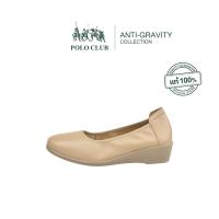 ราคา POLO CLUB รองเท้าหนัง รุ่น AG 1936 สีนู้ด รองเท้าคัดชูผู้หญิง (19430026791)