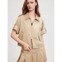 ราคา Elle แจ็คเก็ตเสื้อเชิ้ตสตรี (25090375861)