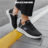 ราคา Skechers สเก็ตเชอร์ส รองเท้าผู้ชาย Men GOwalk Flex GOwalk Shoes 216324 BKGY Air Cooled Memory Foam (23692014492)