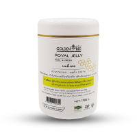 ราคา นมผึ้งสด 1000 กรัม กระปุกขอบทอง Fresh Royal Jelly จากธรรมชาติแท้ 100 แบรนด์ Golden Bee ตรงจากฟาร์มผึ้งพัฒนกิจ เชียงใหม่ (22415279262)