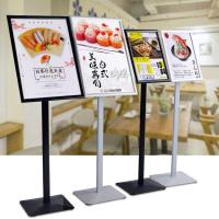 ราคา yymallป้ายวางกระดาษโปสเตอร์ ป้ายโฆษณา ป้ายโฆษณาอลูมิเนียม แบบตั้งพื้น A3 ป้ายราคาสินค้า ป้ายโปรโมชัน ป้ายซุปเปอร์มาร์เก็ต (17302657171)