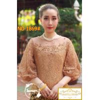 ราคา เสื้อลูกไม้สวยหรูเกรดพรีเมี่ยม 1869 Size 36 48 (19160065929)