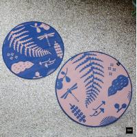 ราคา PDM เสื่ออเนกประสงค์ ลาย Hortus แบบกลม 150x150 cm (23651690668)