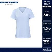 ราคา Tommy Hilfiger เสื้อยืด ผู้หญิง รุ่น XW0XW02107 YCD สีขาว (24623719694)