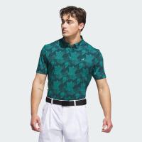 ราคา adidas Golf Go To Printed Polo Shirt Men Green JY1913 (24446320717)