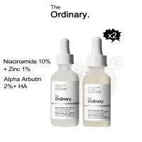 ราคา The Ordinary Alpha Arbutin 2 HA 30ml Niacinamide 10 Zinc 1 Serum 30ml Concentrated Serum ปรับปรุงสีผิวที่ไม่สม่ำเสมอ ปริมาณ ลบเลือนจุดด่างดำ (25466112614)