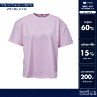 ราคา Tommy Hilfiger เสื้อยืด ผู้หญิง รุ่น WW0WW46007 TOL สีชมพู (24207455885)