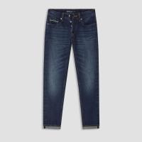 ราคา DAVIE JONES กางเกงยีนส์ ริมแดง Selvedge Slim Fit Jeans SO0002 สีกรม เทา (21412268674)