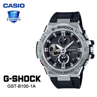 ราคา นาฬิกา G SHOCK GST B100D 1A หน้าปัด 43mm กระจกมิเนอรัล สายสแตนเลส รับประกัน 1 ปี (22450701919)