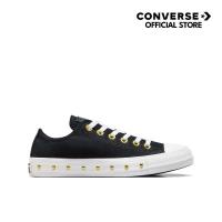 ราคา CONVERSE รองเท้า CTAS STAR STUDDED OX BLACK GOLD ผู้หญิง A07907CF H3BKGD (23436010019)