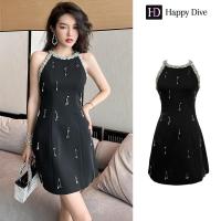 ราคา Happy Diva เดรสผู้หญิง เดรสสีขาว เดรสทรงเอ เดรสคล้องคอ เดรสไฮโซ เดรสออกงาน เดรสไปงานแต่ง เดรสเซ็กซี่ เดรสฝรั่งเศส 9517 (21698116116)