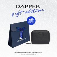 ราคา DAPPER กระเป๋าสตางค์ DP Iconic Leather Zip Wallet สีดำ DAPPER Gift Bag (23450448673)