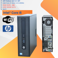 ราคา คอมพิวเตอร์ HP ProDesk 600 G1 SFF intel Core i5 Gen4 3 2 3 40GHz Ram 4GB HDD 500GB Wi Fi (23559099790)