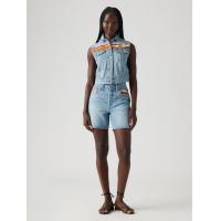 ราคา กางเกงยีนส์ขาสั้น Levis Womens 501 Original High Rise Mid Thigh Jean Shorts (24353369356)