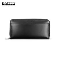 ราคา DAPPER กระเป๋าสตางค์ Verona Leather Accordion Long Wallet สีดำ (25386397842)