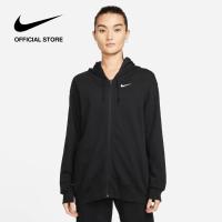 ราคา Nike Womens Sportswear Full Zip Hoodie Black (24956783395)