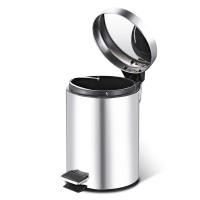 ราคา ถังขยะสแตนเลส ถังขยะเท้าเหยียบสแตน trash can ถังขยะมีฝาปิด สำหรับบ้าน สำนักงาน โรงแรม Simple Thailand (22397528964)