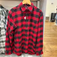 ราคา UNIQLO เสื้อเชิ้ตลายสก๊อตผ้าฝ้ายสักหลาดสำหรับทั้งหญิงและชาย470188แขนยาวเสื้อเชิ้ตลายตารางลำลอง470190ของแท้ใหม่ (23304836931)