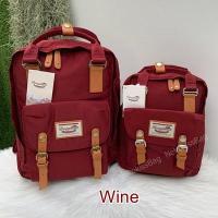 ราคา NanaLovely Doughnut Macaroon Backpack Mini Big size แท้100 กระเป๋าเป้สะพายหลัง กระเป๋าโดนัท (12019616336)