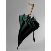 ราคา ร่มหัวเป็ดหรูกันลมร่มกันฝนด้ามยาวแท่งไม้ร่มธุรกิจกอล์ฟกลางแจ้งร่มใหญ่ (25594217694)