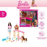 ราคา Barbie Mysteries The Great Horse Chase Pony and Access บาร์บี้ เพลย์เซตตุ๊กตาและอุปกรณ์ เดอะเกรทฮอร์สเชส HXJ40 CH (22207929711)