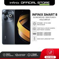ราคา Infinix Smart 8 โทรศัพท์มือถือใหม่แท้ สมาร์ทโฟน 5G ความจุ 8GB 512GB โทรศัพท์มือถือ Android ราคาประหยัด เกมมิ่งโฟนรับเงินสดปี 2024 (25073502560)