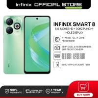 ราคา Infinix Smart 8 โทรศัพท์มือถือใหม่แท้ สมาร์ทโฟน 5G ความจุ 8GB 512GB โทรศัพท์มือถือ Android ราคาประหยัด เกมมิ่งโฟนรับเงินสดปี 2024 (25073502558)
