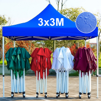 ราคา เต็นท์พับได้ 800D ผ้าหนาและโครงเหล็ก ขนาด 3x6 3x3 2x2 2 5x2 5 เมตร สำหรับจอดรถ แคมปิ้ง และขายของ (24372739162)