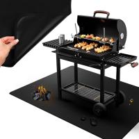 ราคา Extra Large BBQ Grill Mat for Outdoor Grill 60x40 Heavy Duty Non Stick Reusable and Easy to Clean Under Mat for Gas and Electric Grills Perfect Floor Pad for Outdoor Cooking and Grilling (24577409737)