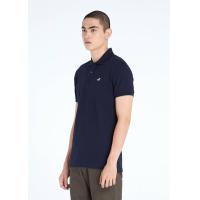 ราคา คร็อคโคไดล์เสื้อโปโลสีน้ำเงินทรงสลิมฟิต CROCODILE NAVY SLIM FIT POLO SHIRT (19909389538)