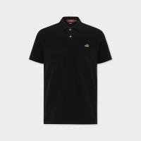 ราคา CROCODILE BLACK SLIM FIT POLO SHIRT เสื้อโปโลสีดำทรงสลิมฟิต (25356882507)