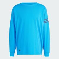 ราคา adidas ไลฟ์สไตล์ เสื้อยืดแขนยาว Street Neuclassic ผู้ชาย สีน้ำเงิน IS2814 (22440587707)