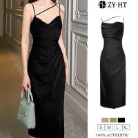 ราคา ZY HT EraVogue เดรสผู้หญิง เดรสไปงานแต่ง เดรสสีชมพู สีดำ เดรสสายเดี่ยว ซาติน เดรสออกงาน เดรสเซ็กซี่ เดรสเกาหลี ชุดออกงาน ชุดราตรี พร้อมส่ง 9511 (22048995733)