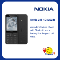 ราคา NOKIA 215 Y2K 4G โทรศัพท์มือถือรุ่นขั้นสูงของ Nokia 3310โทรศัพท์ผู้สูงวัย TA 1613สีดำคลาสสิก (23702337994)