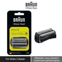 ราคา ชุดฟอยล์สำหรับเปลี่ยนเครื่องโกนหนวด3ชุด21B เข้ากันได้กับชุด Braun 3หัวเปลี่ยนสำหรับ S3 Braun เครื่องโกนหนวด Foil เหมาะสำหรับมีดโกนไฟฟ้า54093040S300310S320S3050cc360S 370cc 4 3090cc 3010S3030S (2550663