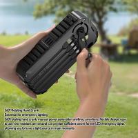 ราคา พาวเวอร์แบงค์แบตสำรองพลังงานแสงอาทิตย์20000MAh มือหมุนสำหรับการเดินทาง (24913058813)