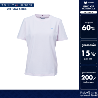 ราคา Tommy Hilfiger เสื้อยืด ผู้หญิง รุ่น WW0WW45522 TOG สีชมพู ทรง Regular Fit (24208020108)