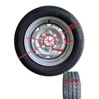 ราคา ยางพร้อมกระทะ 4รู110 135 70 12 ทนแรงดันสูง ยางพร้อมกระทะ 4รู110 ขอบ 12 ขนาด 135 70R12 ยางผ่าน QC ยางatv ราคาต่อเส้น (24285198683)